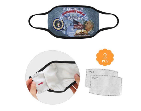 8 Years of Unforgettable History Collectable Designer Mask